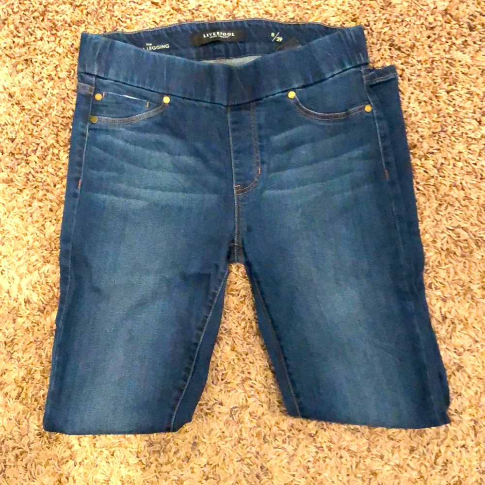 Liverpool Denim Legging